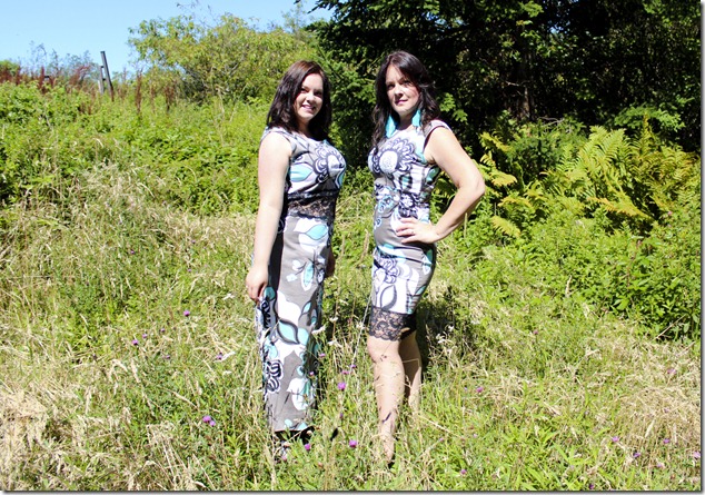 Cara and me long shot Cara and me long shot