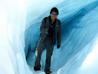 Ice Cave and the cave man