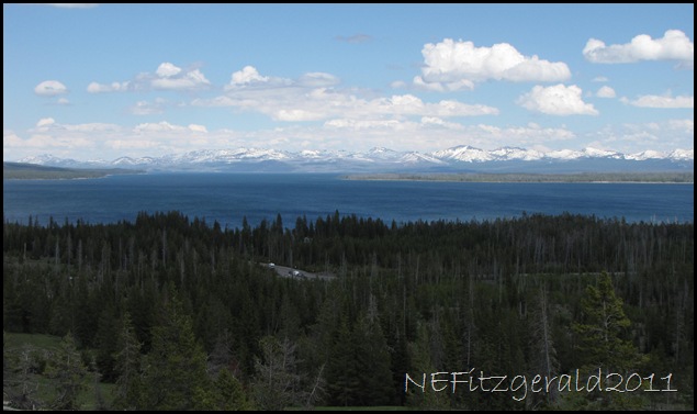 Yellowstone LakeFrom Overlook Trail Yellowstone LakeFrom Overlook Trail