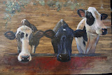 rika - 40 x 50 cm - olieverf op eiken (opdracht)