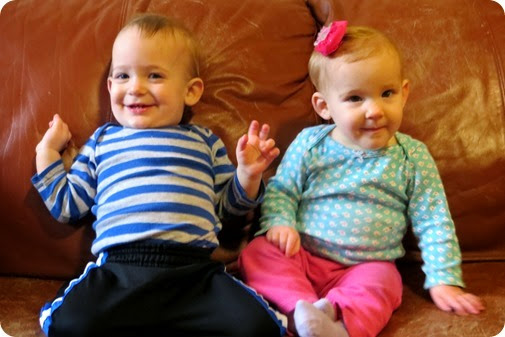 Liberty & Nehemiah 11 Months Old Liberty & Nehemiah 11 Months Old