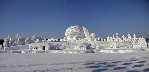 Скульптуры из снега Скульптуры из снега
