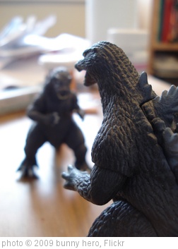 'godzillas squaring off' photo (c) 2009, bunny hero - license: http://creativecommons.org/licenses/by-sa/2.0/
