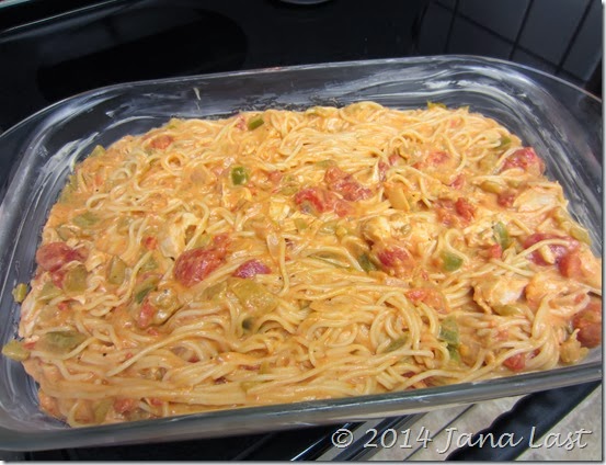 Chicken Spaghetti Olé Chicken Spaghetti Olé
