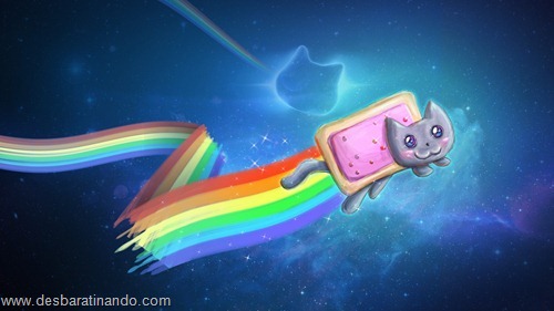 nyan cat wallpaper meme desbaratinando (6)