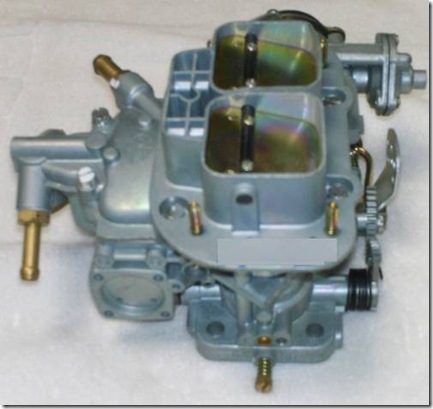 Guiautopartes Carburador Tipo Weber 2 Bocas 38 X 38 De Apertura Simultanea