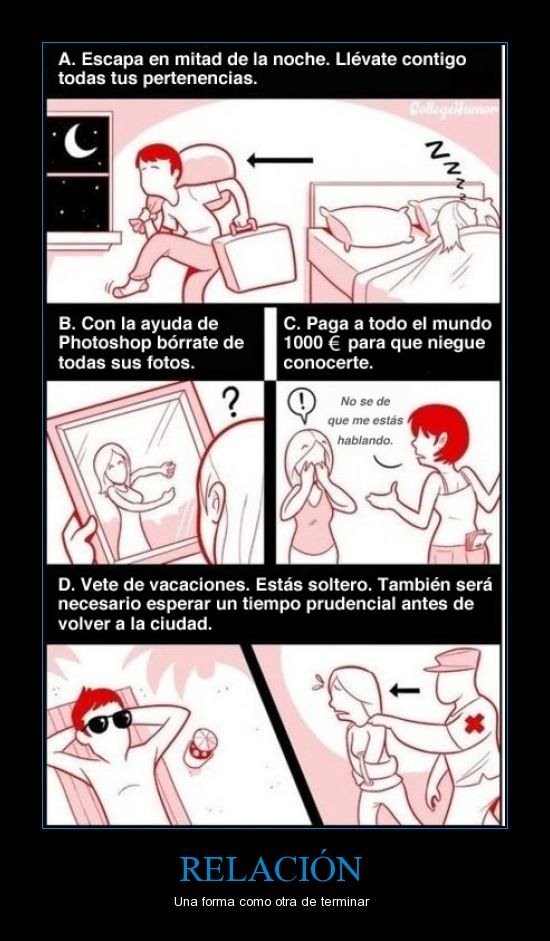 Como terminar una relacion Como terminar una relacion
