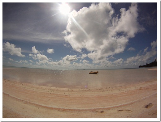 Fakarava atoll, W of the S pass