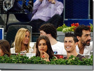 Ronaldo y su novia