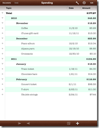 OmniOutliner-iPad-Column-Totals