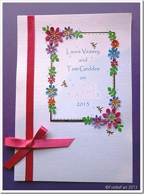 Flowery Wedding Invitations