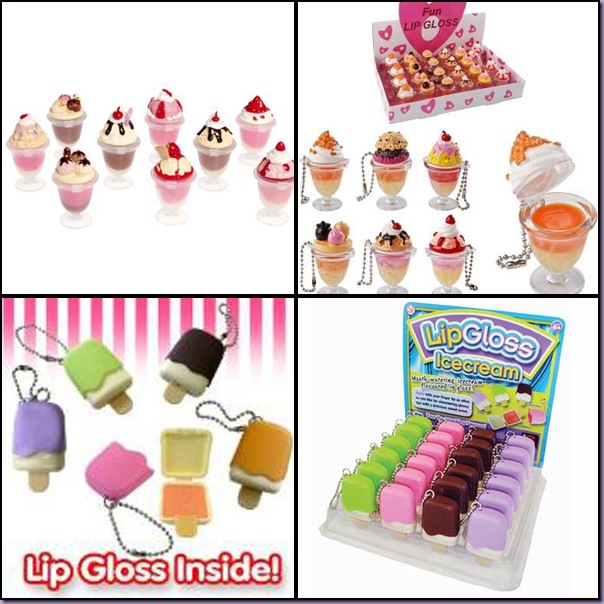 Sorvete-Picolé-Lip-Gloss Sorvete-Picolé-Lip-Gloss