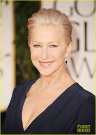 helen-mirren with Sapphire Earrings  