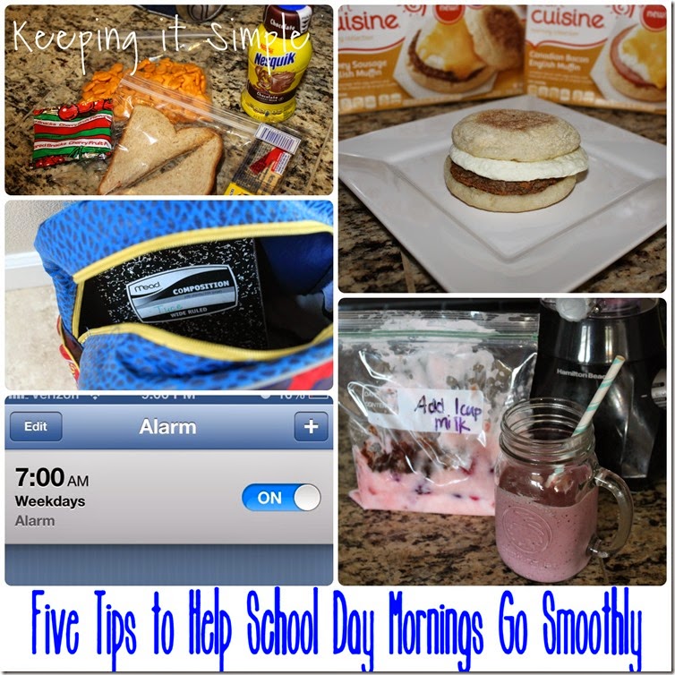 #shop 5-tips-to-help-make-school-day-mornings-go-smoothly #FoodMadeSimple