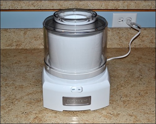 Cuisinart countertop ice cream maker