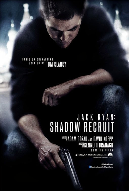 Jack Ryan Árnyékügynök poszter, főszerepben Chris Pine