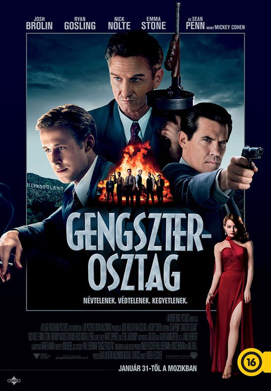 Gengszterosztag magyar plakát