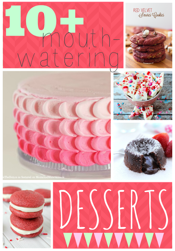 Over 10 Mouthwatering Desserts at GingerSnapCrafts.com #linkparty #features #gingersnapcrafts #desserts #recipes