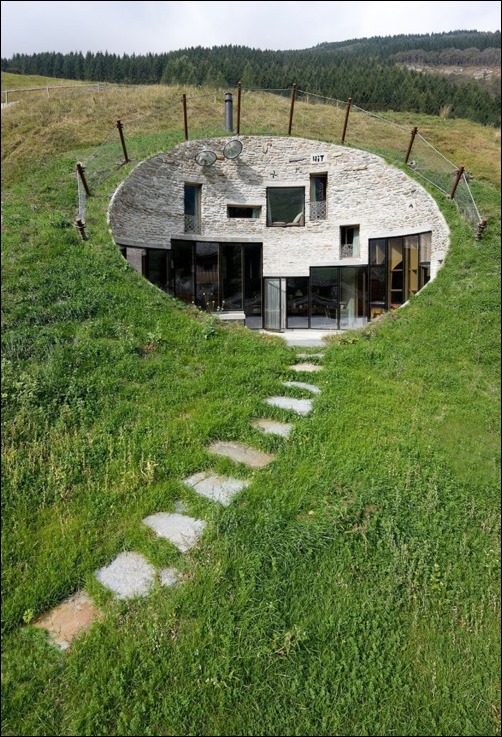 The Coolest Earth Houses Around World Underground House In Switzerland