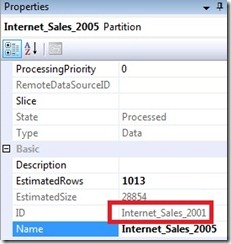 5 Partition ID property 5 Partition ID property