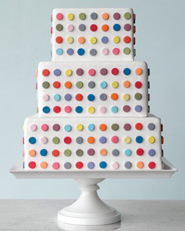 Amazing polka dot cake.