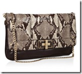 Milly Python Effect Clutch 50% off