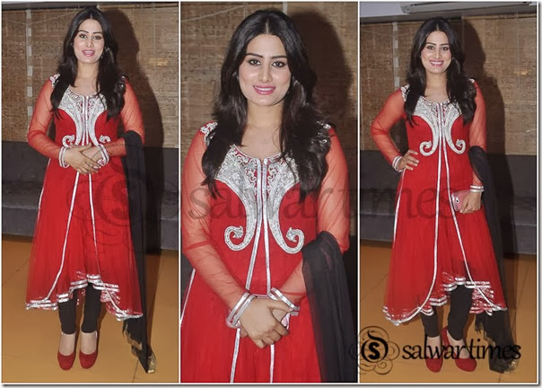 Red_Net_Salwar_Kameez Red_Net_Salwar_Kameez