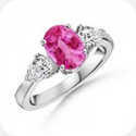 Sapphire Diamond Ring