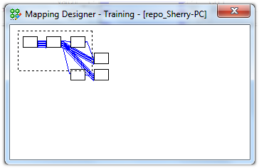 Informatica PowerCenter Designer Overvoew Window