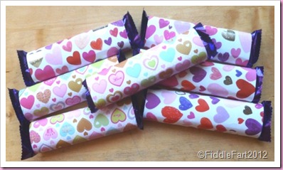 Valentine Chocolate Bars