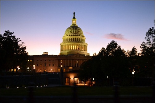Capitol by night
