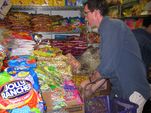 And I started selecting candy right away.