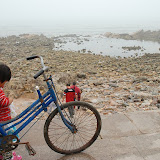 Qingdao - Enfant au vélo sur la plage