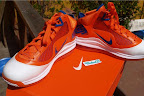 Yet Another Hardwood Classic / New York Knicks Nike LeBron VII nike air max lebron 7 pe hardwood orange 3 10 Yet Another Hardwood Classic / New York Knicks Nike LeBron VII