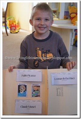 famous artist lapbook famous artist lapbook