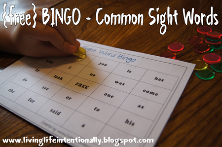 Sight Word games - free printable common sight words BINOG Sight Word games - free printable common sight words BINOG