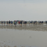 DSC01758.JPG - 19.06.2013. Wattenmeer (koło wyspy Baltrum); wycieczka piesza z &quot;kontynentu&quot; na wyspę przy niskiej wodzie