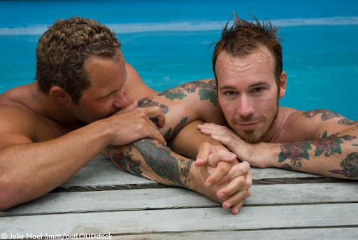 gays at pool