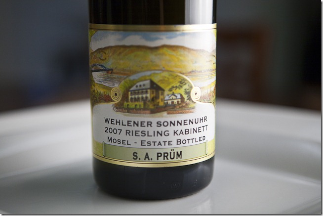 2007 Wehlener Sonnenuhr Mosel Estate Bottled Riesling Kabinet-1