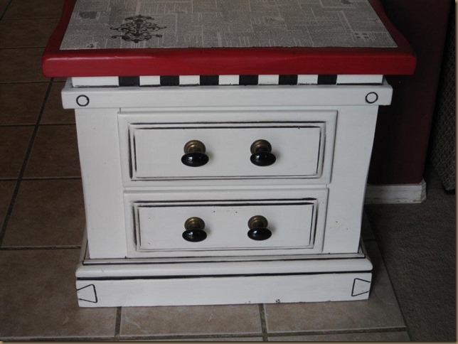 Dictionary End Table