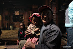 Grandfather and his granddaughter