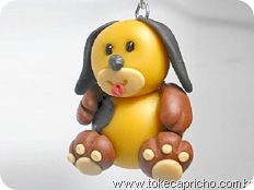 Cachorrinho malhado bege Cachorrinho malhado bege