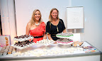 Carrie Middlemiss from Bella Cupcake Couture and Rachel Thebault of Tribeca Treats. Carrie Middlemiss from Bella Cupcake Couture and Rachel Thebault of Tribeca Treats.
