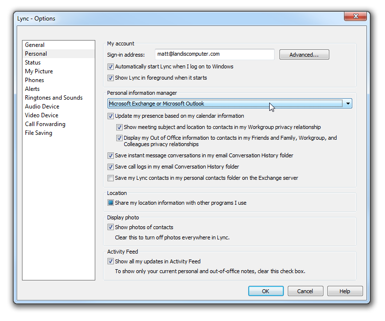 [Lync%2520Options%2520Personal%255B4%255D.png]