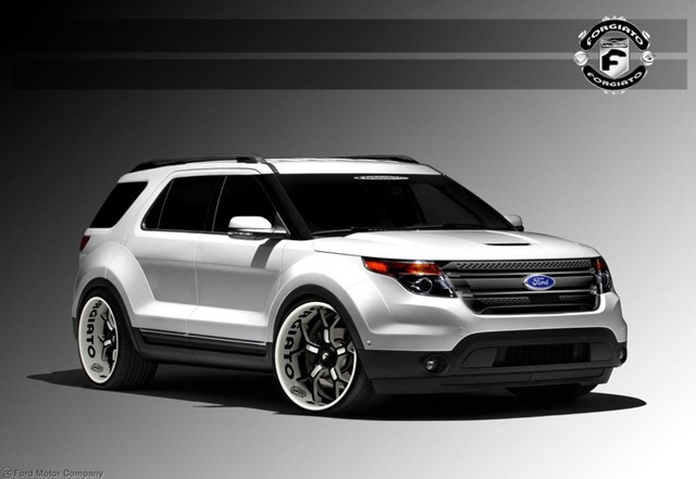 2013 Ford Explorer Sport, 3.5L EcoBoost, Six-Speed SelectShift Automatic Transmission, 4WD - Built by Forgiato 2013 Ford Explorer Sport, 3.5L EcoBoost, Six-Speed SelectShift Automatic Transmission, 4WD - Built by Forgiato