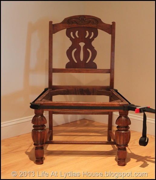 clamped chair