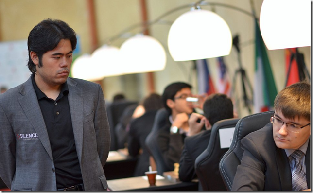 Hikaru Nakamura leads at Tashkent after round 8 FIDE GP 2013