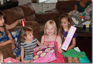First day of 1st grade and Kayden's 7th birthday 2011-08-29 016