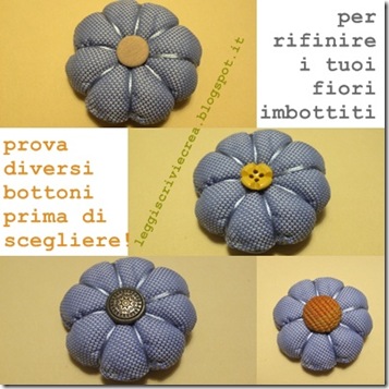 TUTORIAL: fiori di stoffa imbottiti - Shabbylife