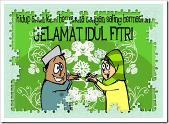 sms ucapan idul Fitri